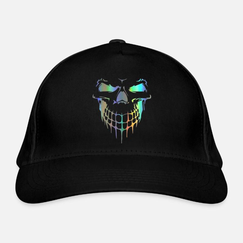 Totenkopf Bio-Baseballkappe