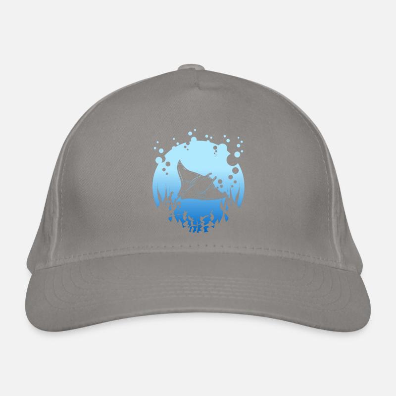 Manta Rochen Bio-Baseballkappe