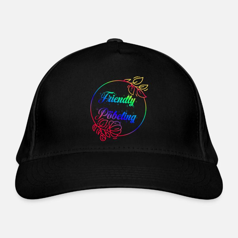FriendlyPöbeling Rainbow Bio-Baseballkappe