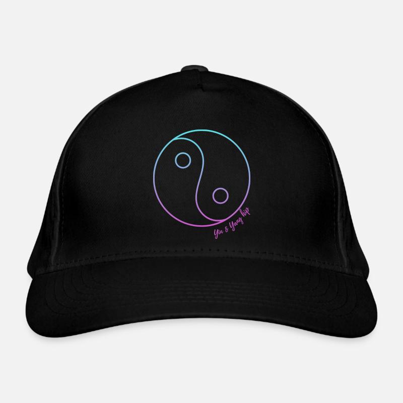 Yin and yang hip Bio-Baseballkappe
