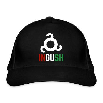 Ingouchie Inguschetia Drapeau ingouche Ing - Casquette classique bio - noir - Devant