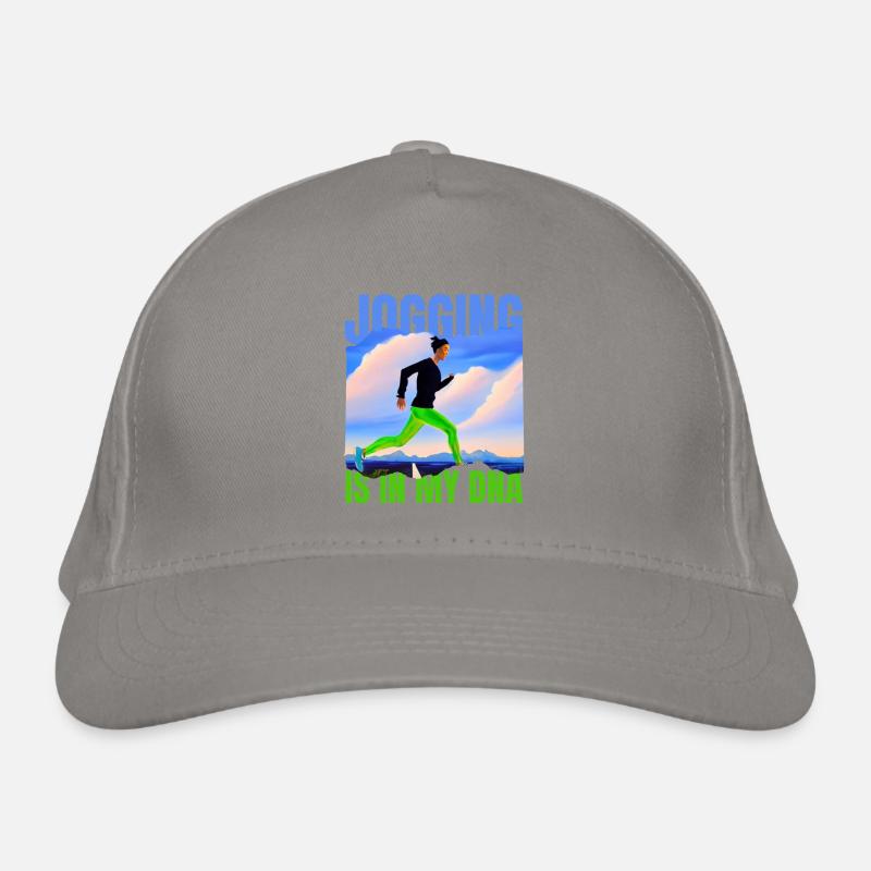 LE JOGGING EST DANS MON ADN Casquette classique bio