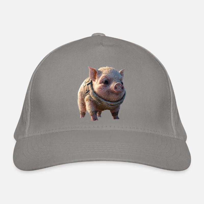 Cochon de l’espace doux Casquette classique bio