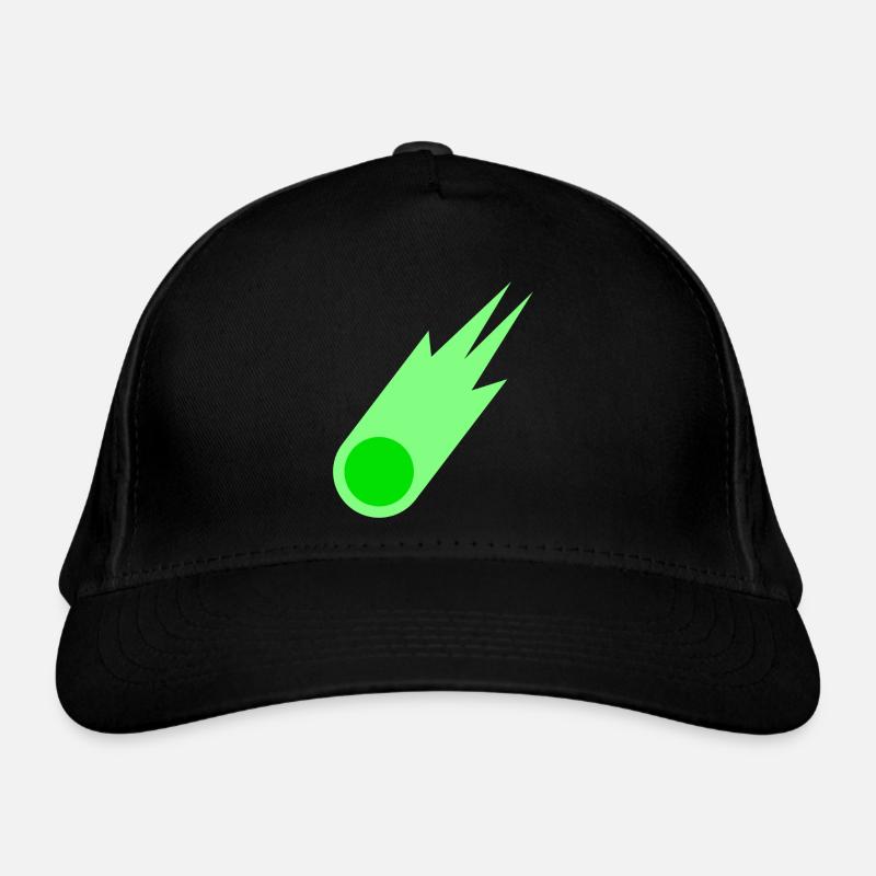 Cadeau d’astronome d’astronomie de comète verte Casquette classique bio