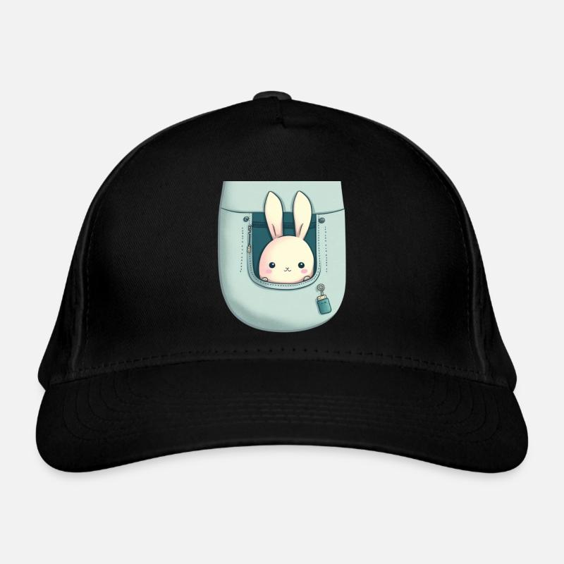 Kawaii rabbit! Organic Baseball Cap