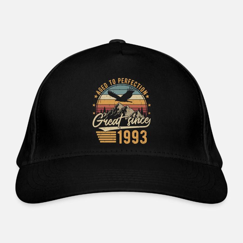 1993 Naissance vintage Anniversaire Rétro Casquette classique bio