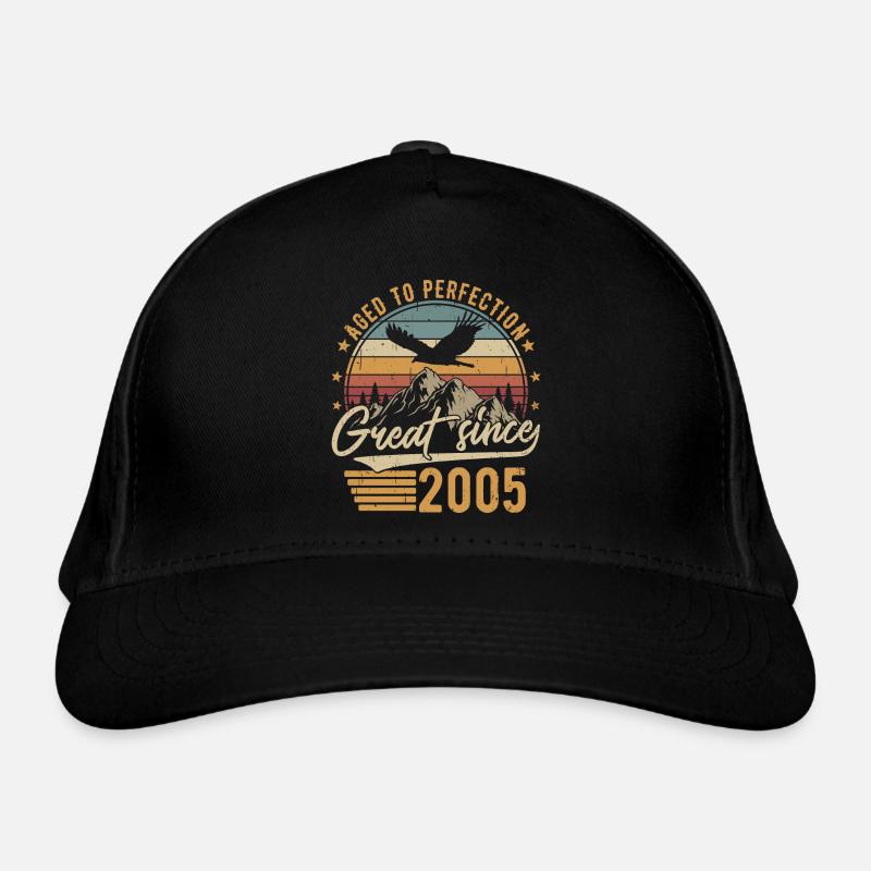 2005 Born Vintage Birthday Retro Casquette classique bio