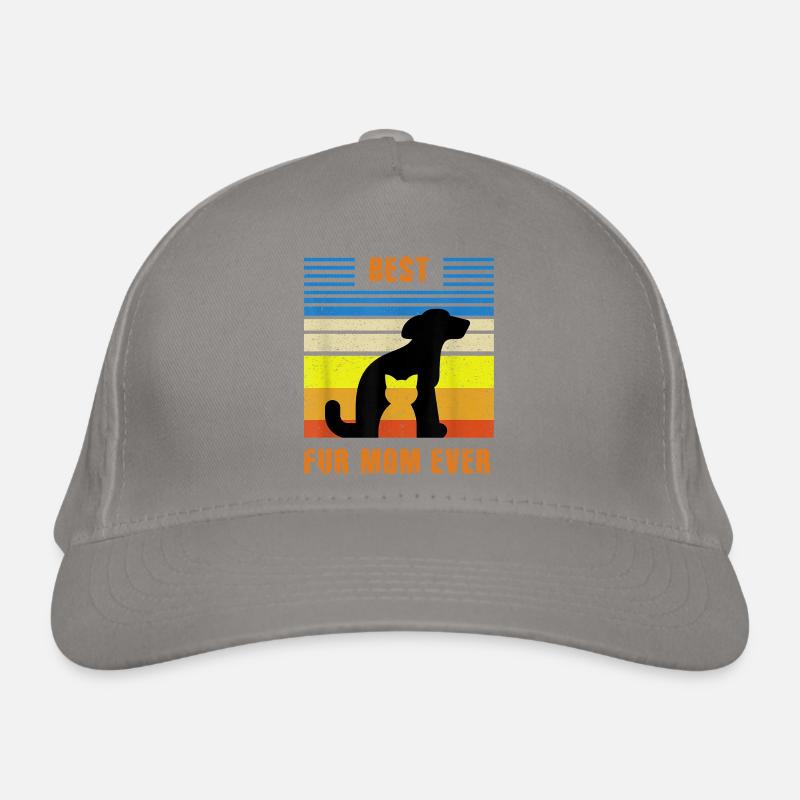 Beste Pelzmutter Hund Katze Besitzer Bio-Baseballkappe