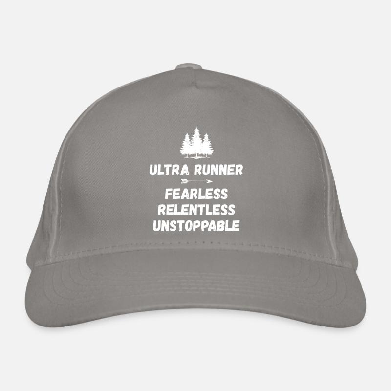 Ultra Runnner - Intrépide. Implacable. Imparable. Casquette classique bio