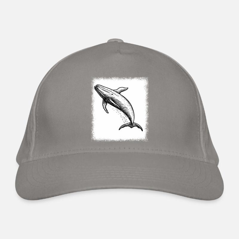 Cadeau Blue Whale Déclaration Présenter des idées Dictons Casquette classique bio