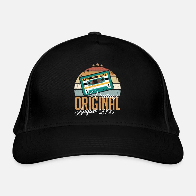 Août 2000 Jubilé 2000 Légendes Août Casquette classique bio