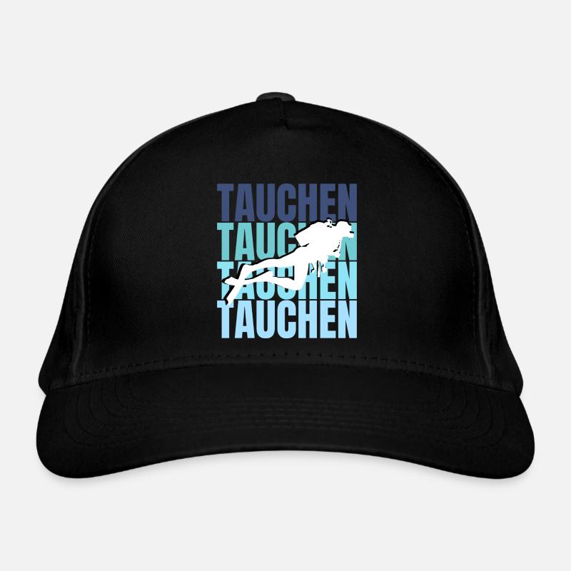 Diving Adventure: Exploring the Depths, Experiencing Freedom Organic Baseball Cap