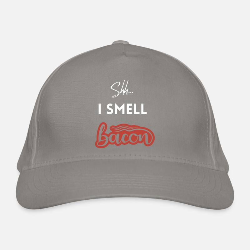 Shh sento l'odore della pancetta Berretto da baseball green