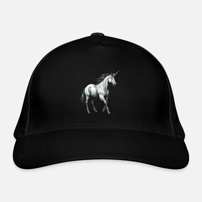 Unicorn Animal Organic Baseball Cap