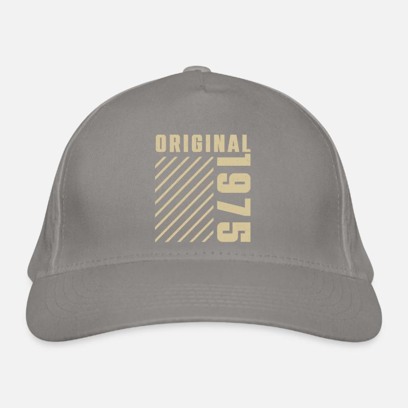 Original 1975 Authentic 1975 Vintage Bursdag Casquette classique bio