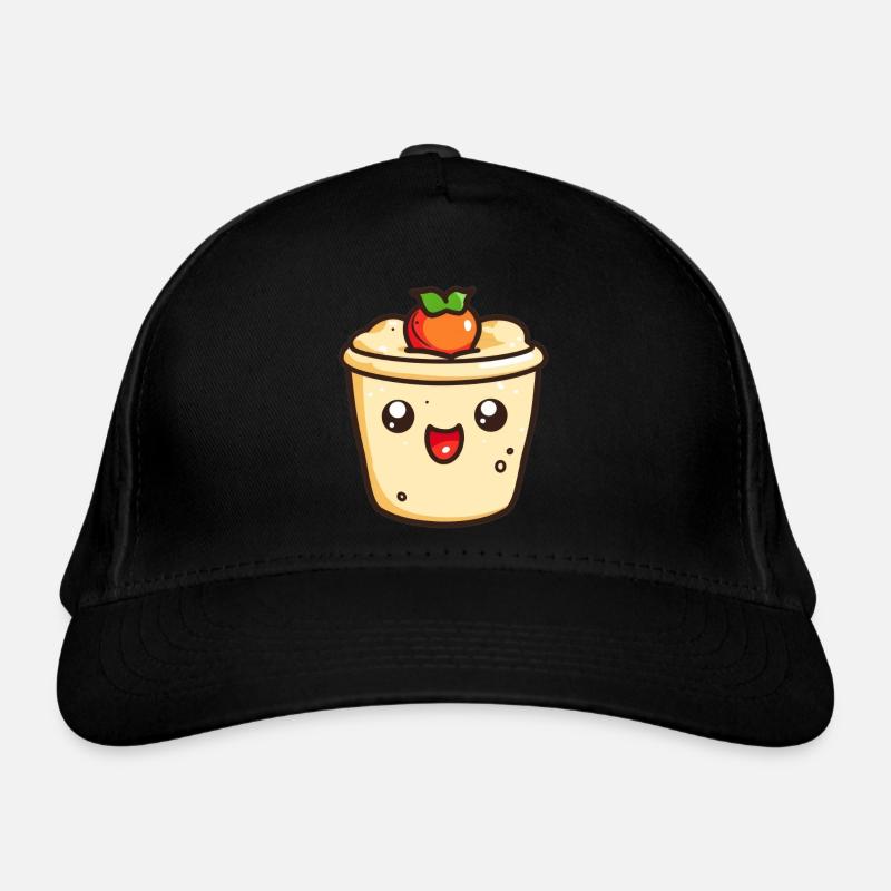 Dessin animé de dessert mignon Casquette classique bio
