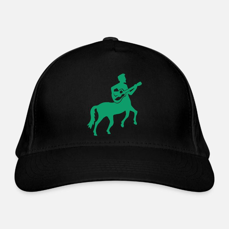 Cool Guitar Centaur Centaur Mythical Creature Man Horse Organic Baseball Cap