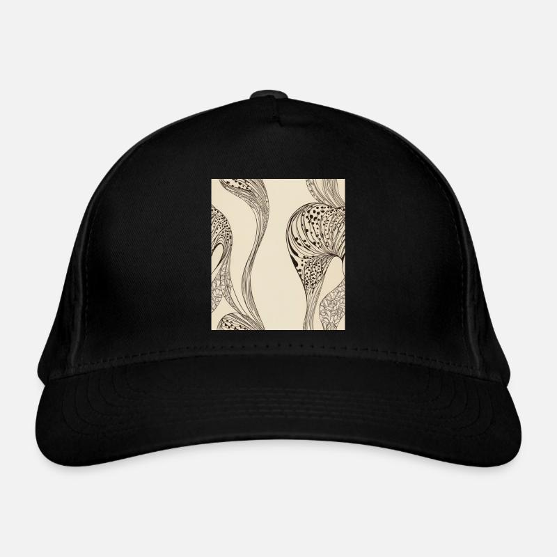 Abstract organic pattern Organic Baseball Cap