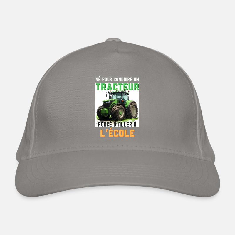 Tractor Fun Guaranteed Organic Baseball Cap