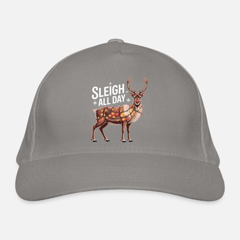 Sleigh All Day Organic Baseball Cap