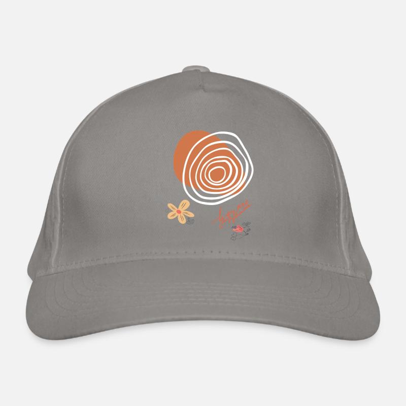 Fleurs et Cercles Casquette classique bio