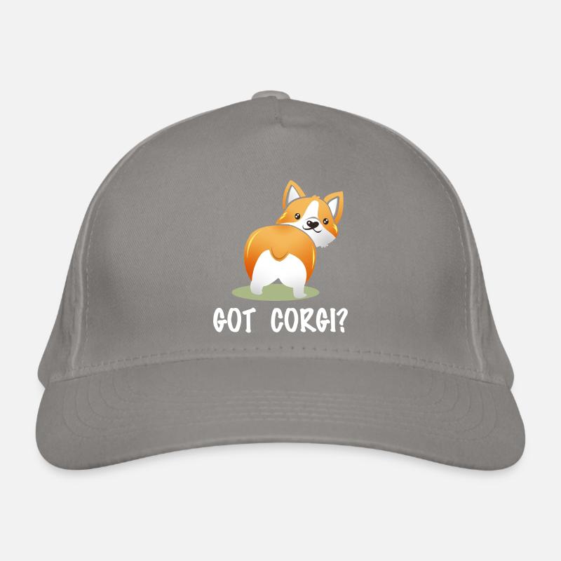 Got Corgi? Frecher Corgi-Po Spruch Bio-Baseballkappe