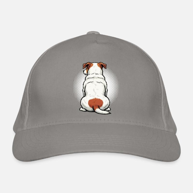 Jack Russel terrier Jacky propriétaire de Jack Russel Casquette classique bio