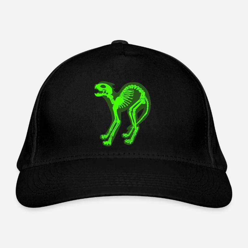 Chat squelette Casquette classique bio