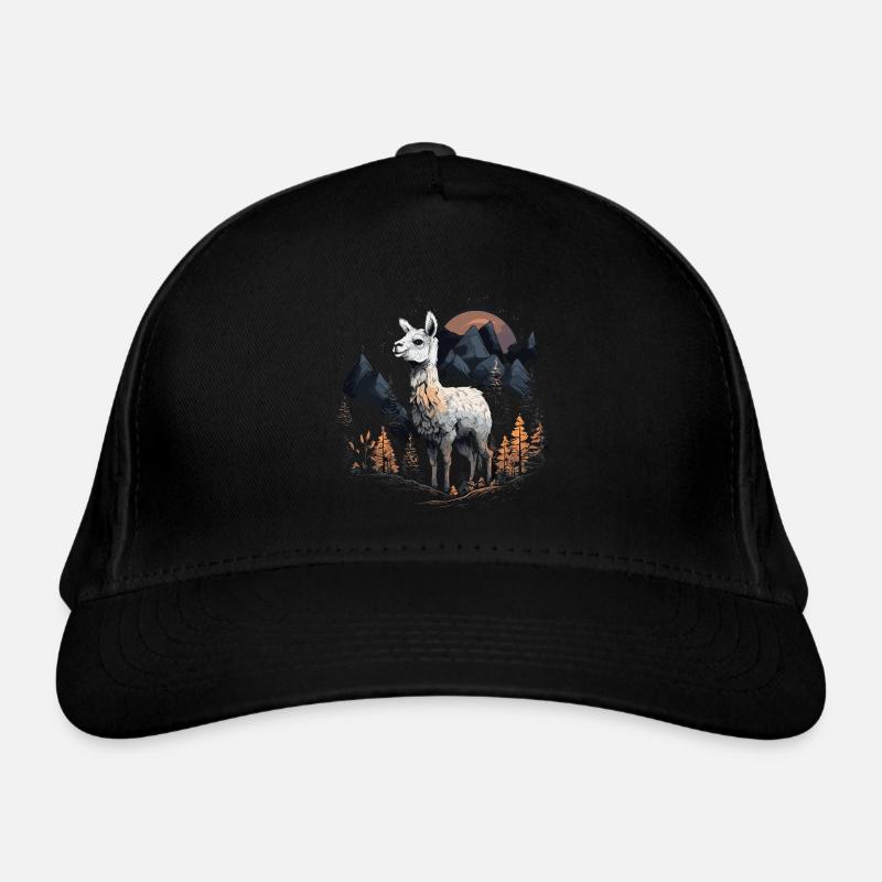 Alpaga Lama LLama Casquette classique bio
