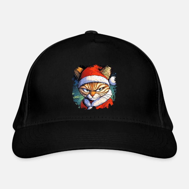 Chats Noël Casquette classique bio