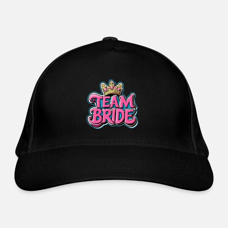 Team Bridal Wedding Organic Baseball Cap