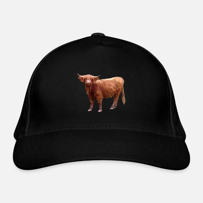 Scottish Highland cattle Organic Baseball Cap