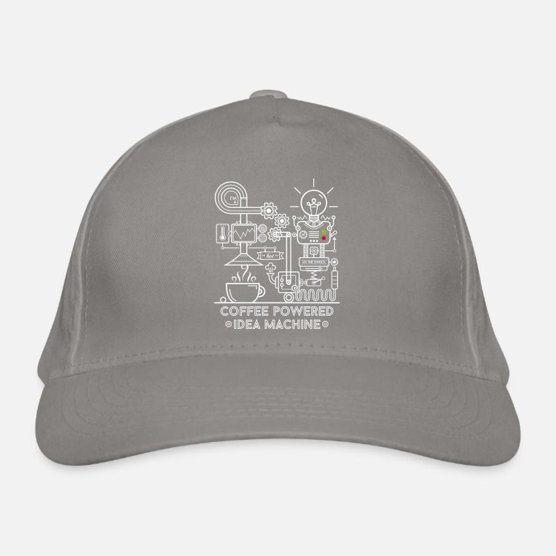 Coffee powered Idea Machine Casquette classique bio