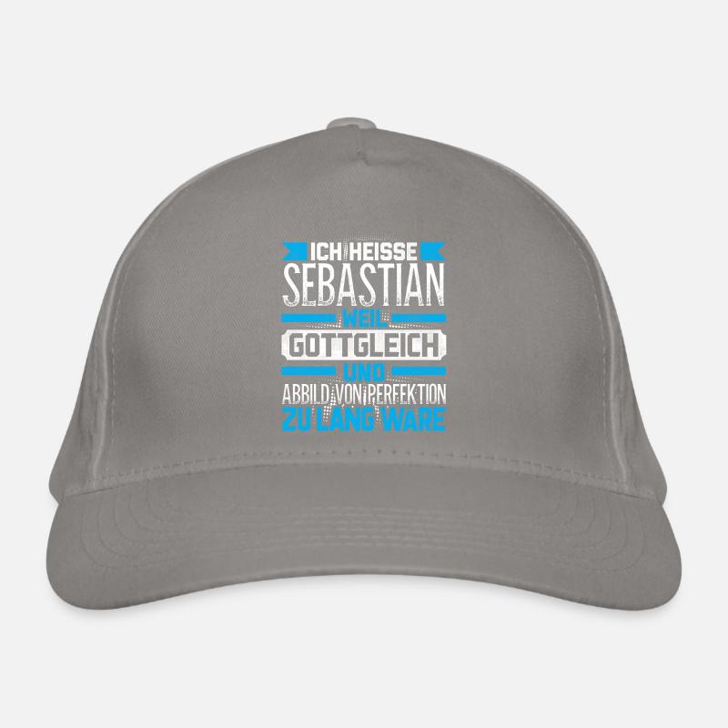 SEBASTIAN - Gottgleich Bio-Baseballkappe
