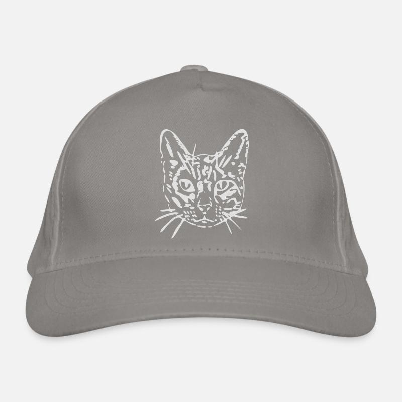 Katze, Mieze, Miezekatze, Geschenk, Geschenkidee Bio-Baseballkappe