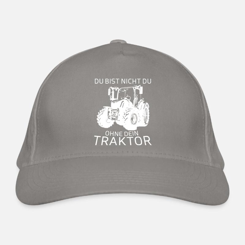 Du bist nicht du Ohne Dein Traktor Bio-Baseballkappe