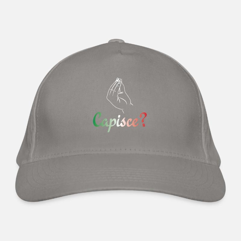 Capisce? | Fierté italienne Casquette classique bio