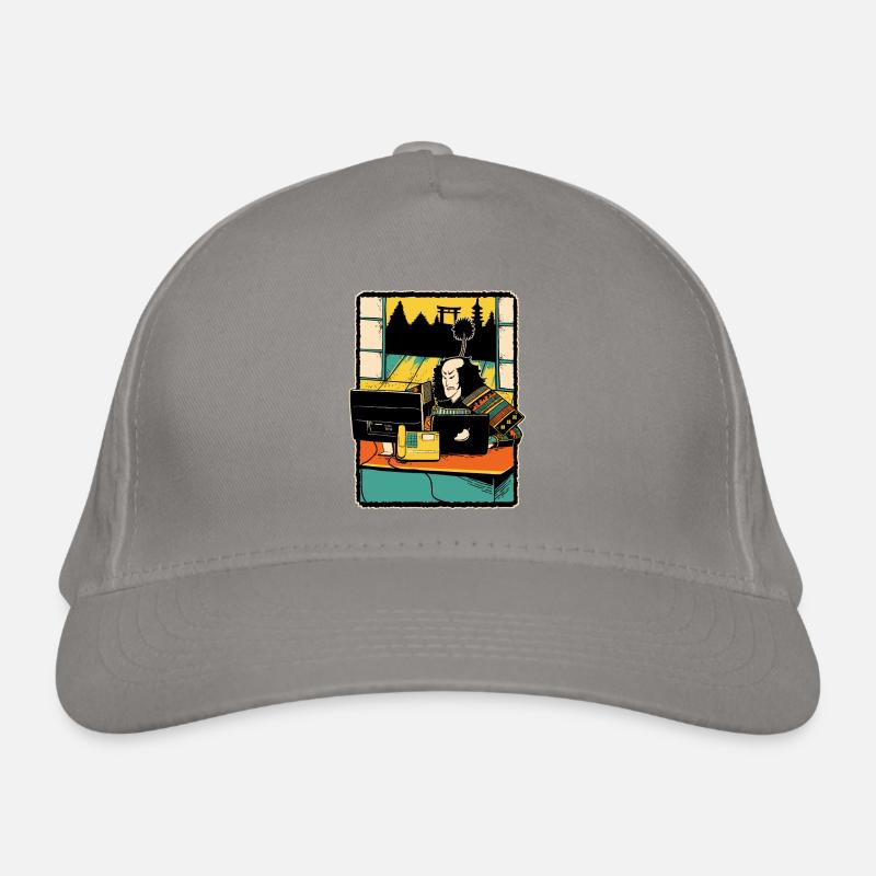 Samurai Computer Nerd Programmer Programming Organic Baseball Cap