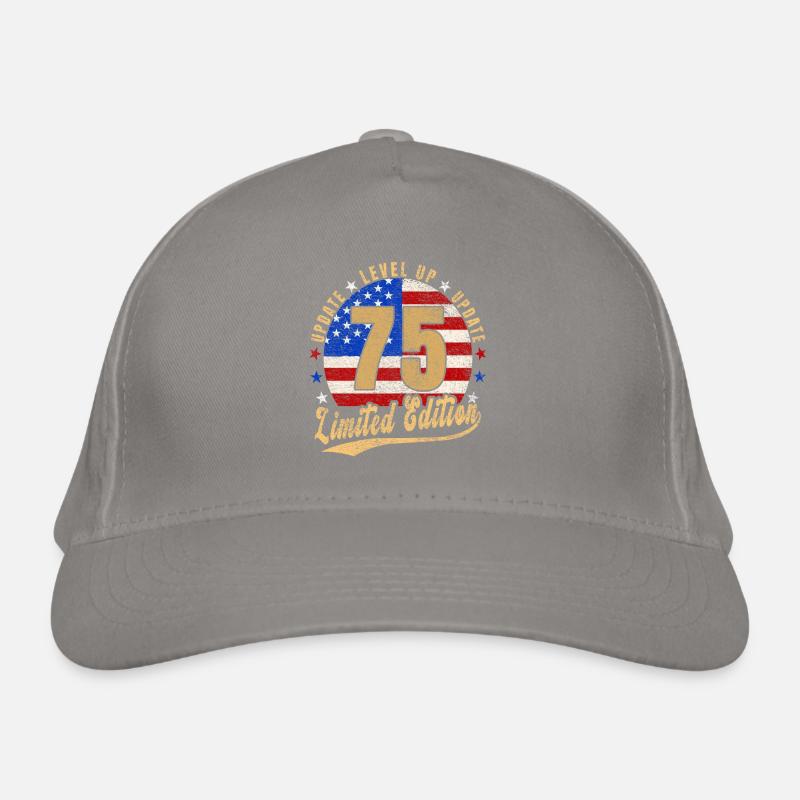 Mise à jour Level Up 75 Ans Édition Limitée USA Casquette classique bio