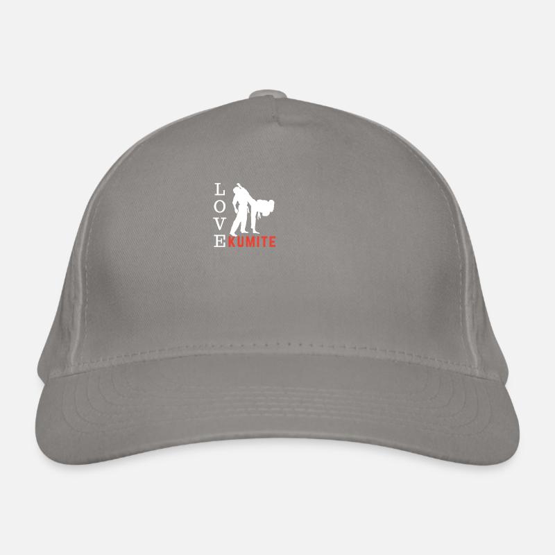 kumite love - idee cadeau karate Casquette classique bio