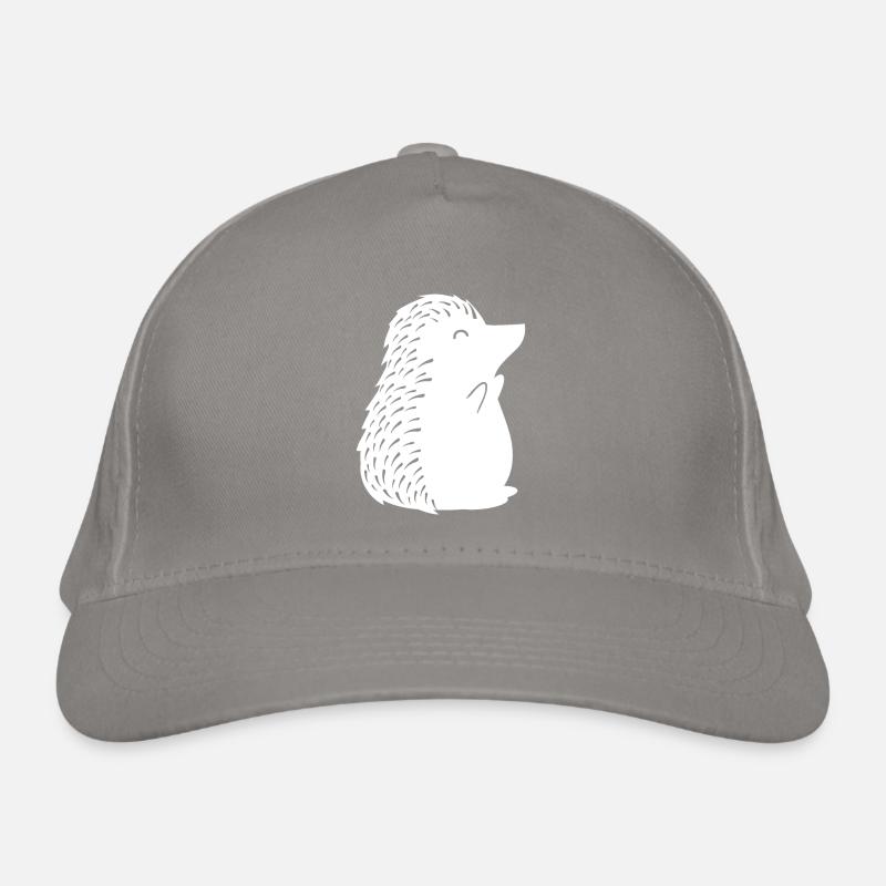 Tier des Waldes Igel gezeichnet Bio-Baseballkappe