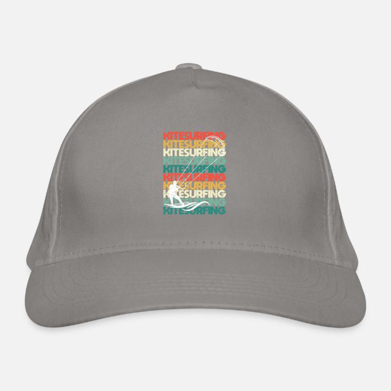Kitesurfing Kiteboard Surfing Kiteboarding Kitesurf Organic Baseball Cap