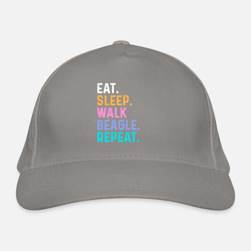 Manger Sleep Walk Beagle Répéter Casquette classique bio