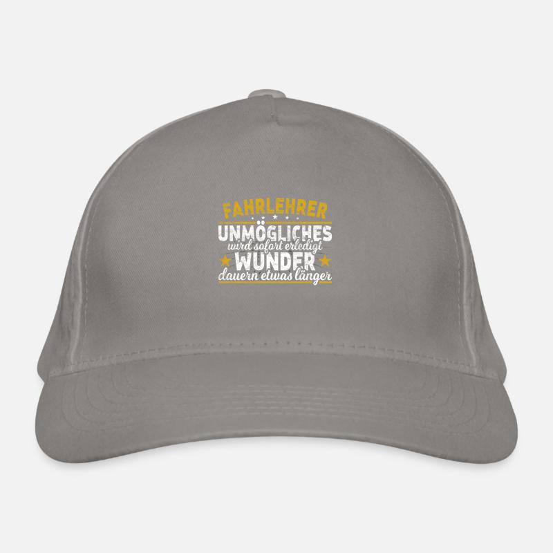 Fahrlehrer Bio-Baseballkappe