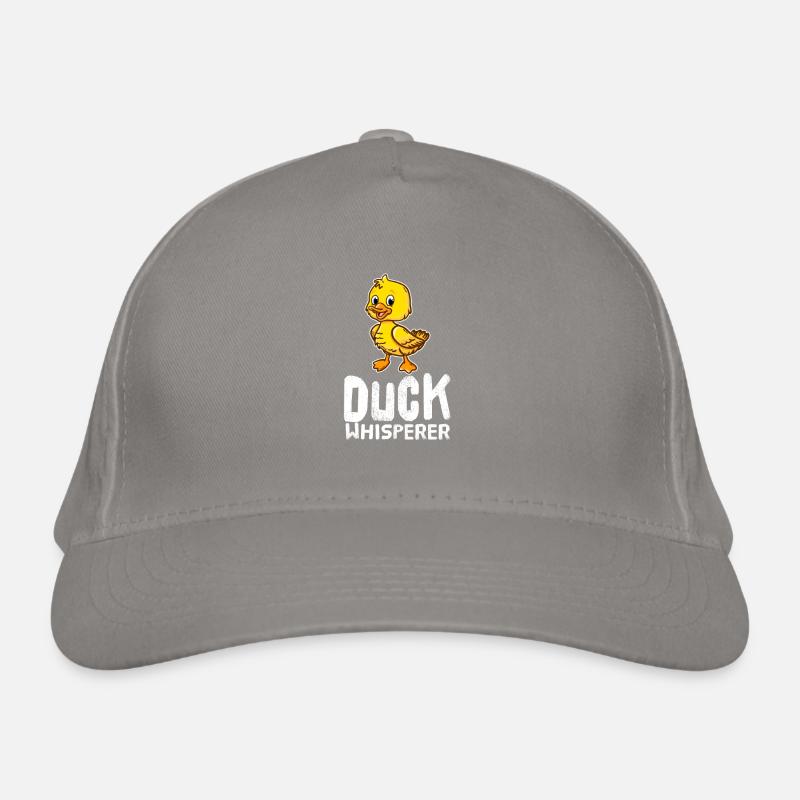 Funny Duck Lover Duck Whisperer Organic Baseball Cap