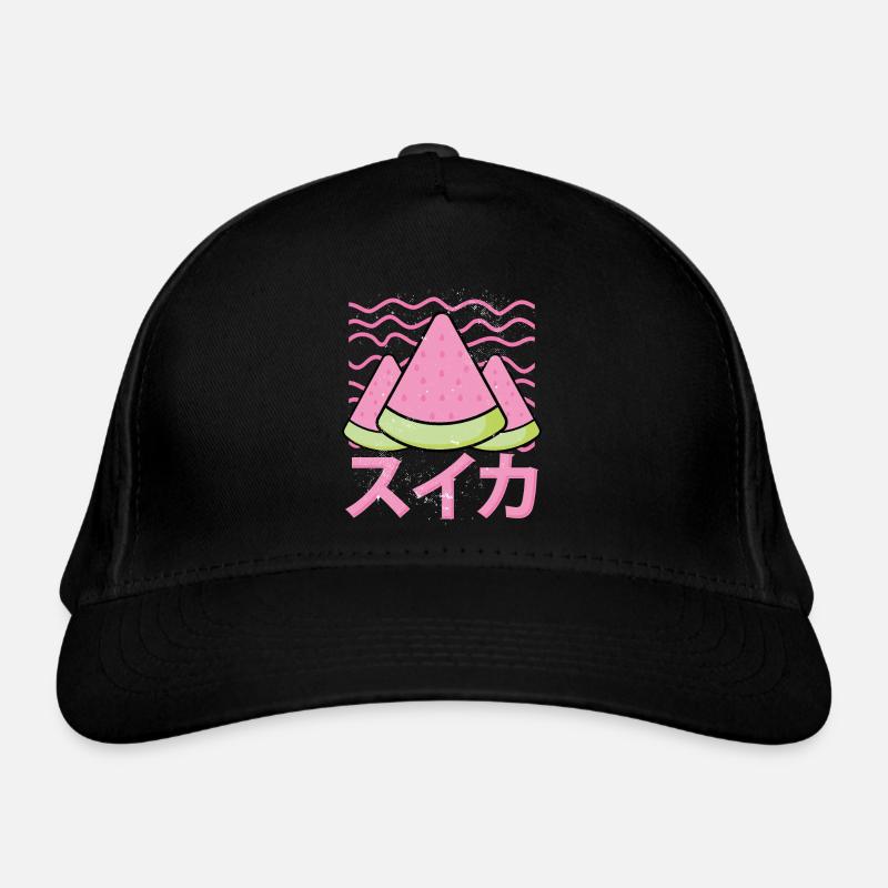 Pastèque Kawaii douce Casquette classique bio