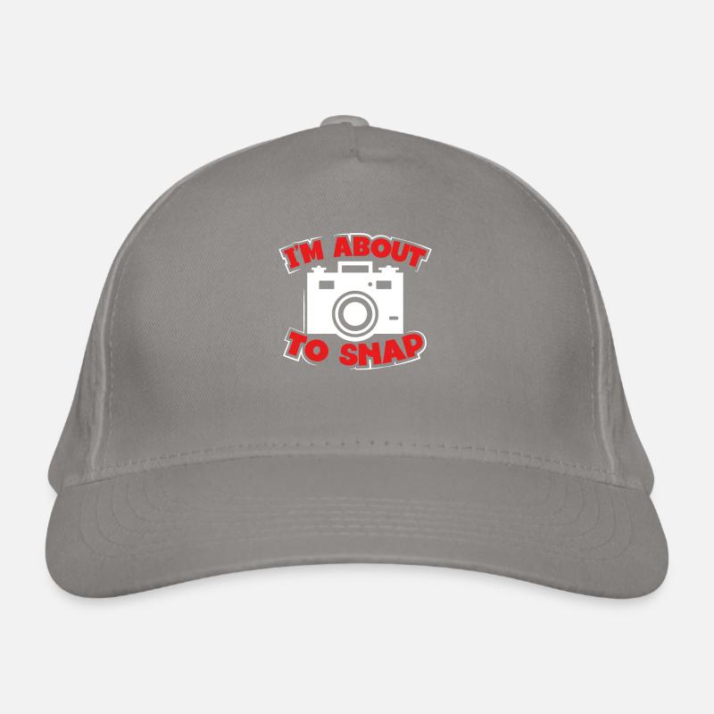 I'm about to snap Organic Baseball Cap
