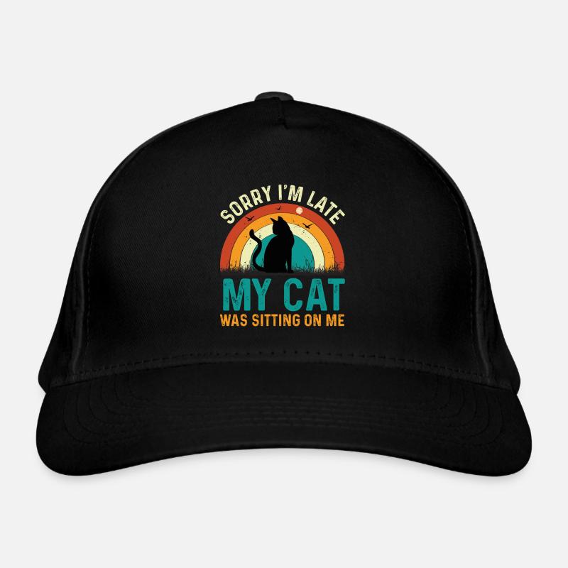 Chat Chats Animal Animal De compagnie Fille Chat Dame Casquette classique bio