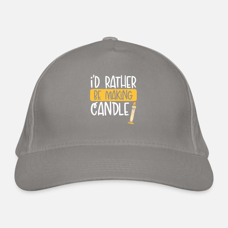 Better make a candle Organic Baseball Cap
