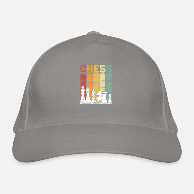 Jeu d’échecs Rétro vintage Casquette classique bio